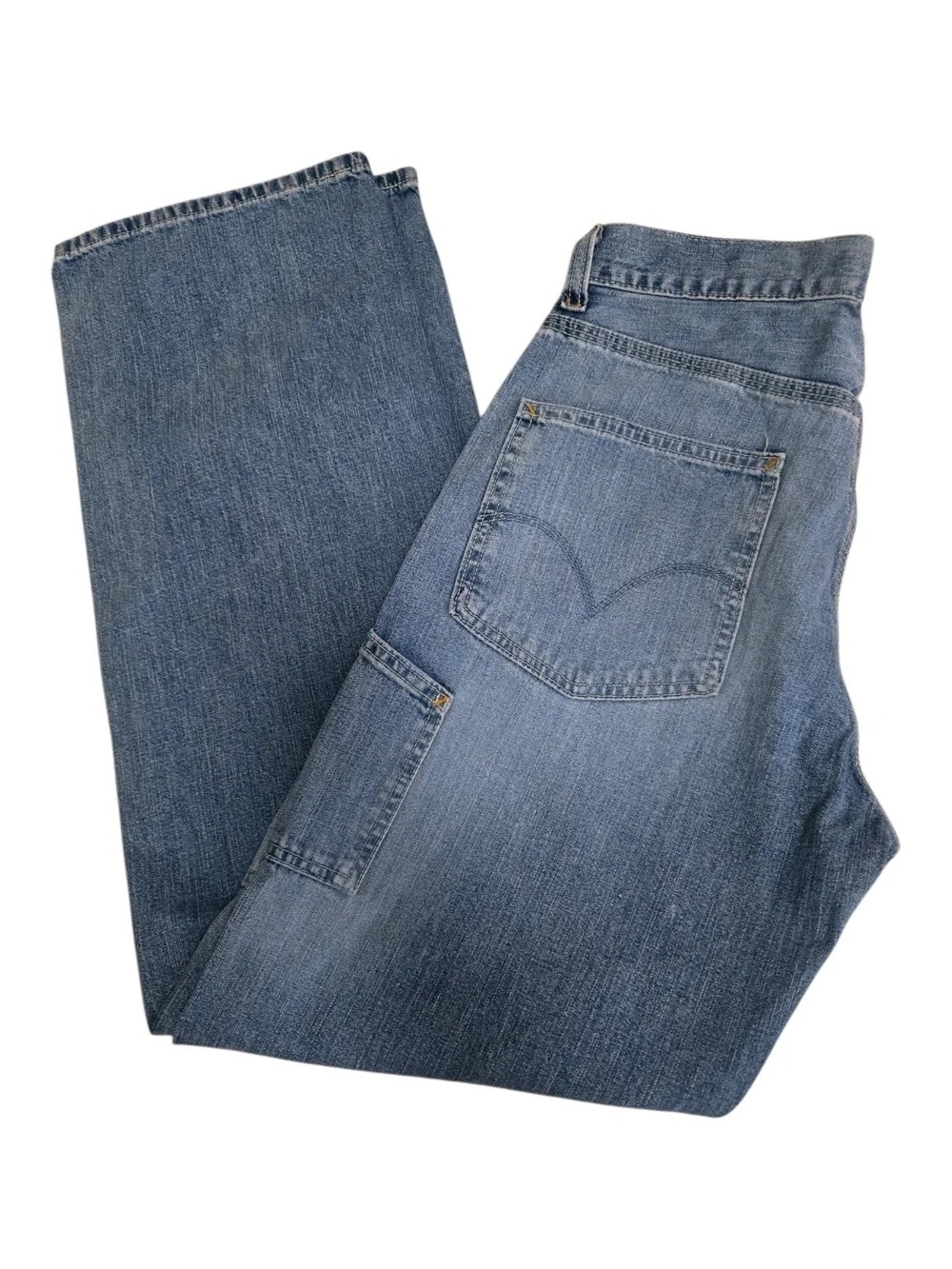 Mens Levi's Medium Blue Relaxed Fit Jeans 30x32
